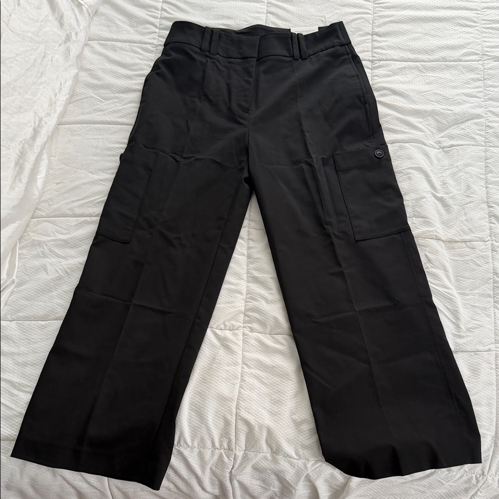 Chico's Sateen Cargo Pants